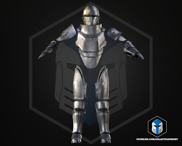 HD2 Bulwark Helmet and Armor — design reference