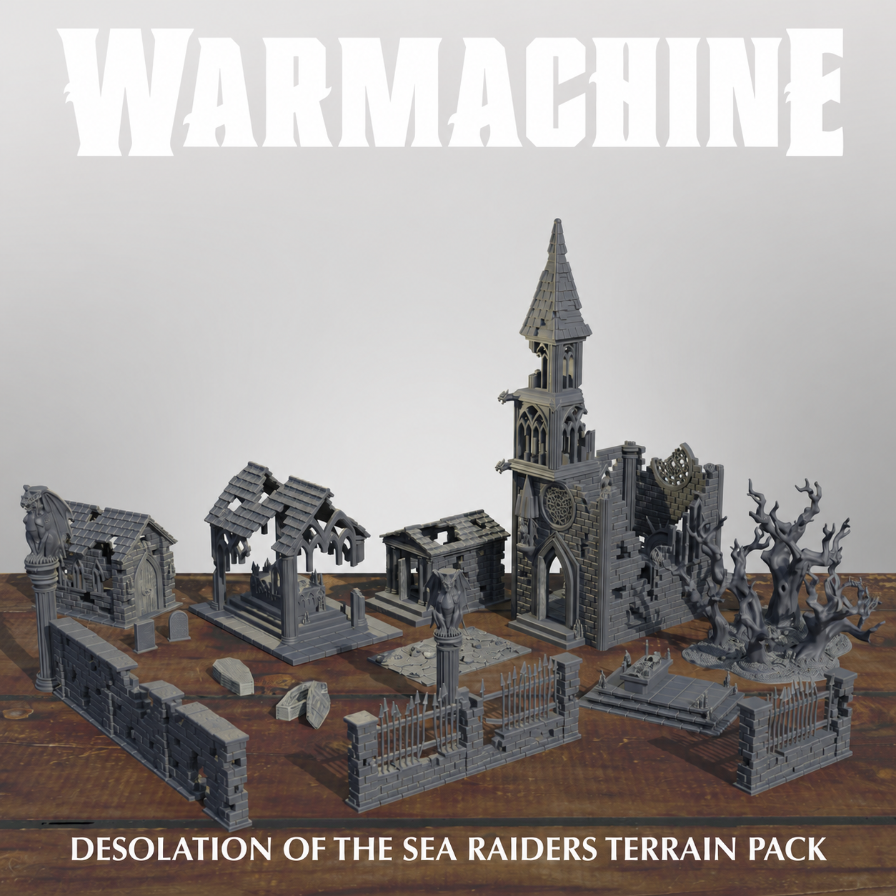 Desolation of the Sea Raiders Terrain Pack — design reference